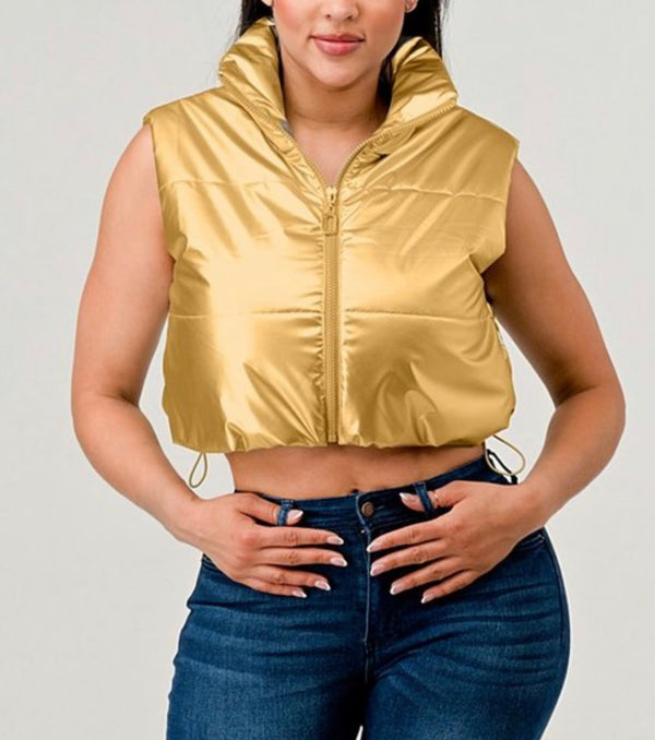 Liquid drawstring Vest